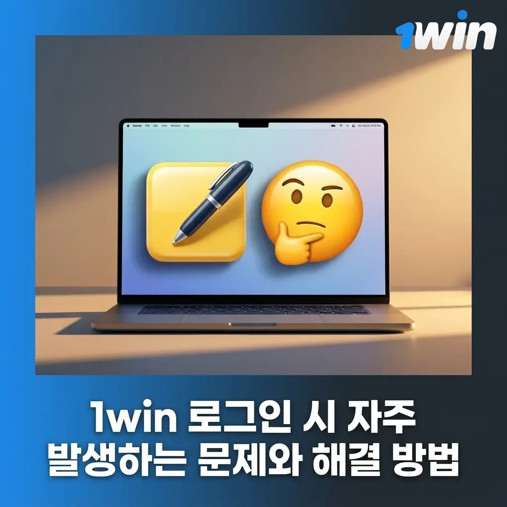 1win 로그인 오류 해결 방법 표: 비밀번호 오류, 계정 잠금, 2단계 인증 문제 등 안내