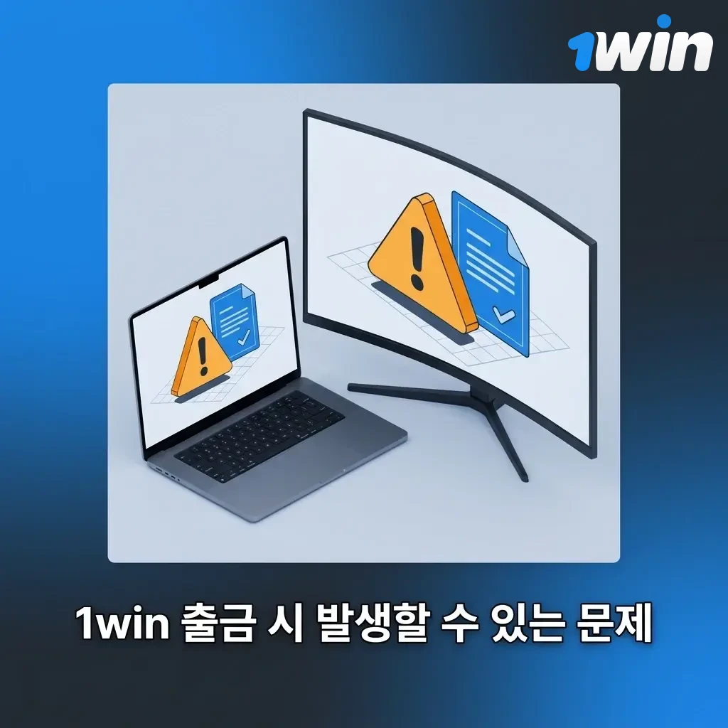1win 출금 문제 해결 가이드: 지연, KYC 인증, 보너스 조건, 계좌 오류, 한도 초과 안내