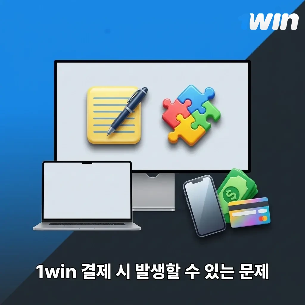 1win 결제 문제 해결 가이드: 입금 미반영, 출금 보류, 결제 오류, 한도 초과, 인증 지연 안내